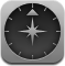 Browser, Compass, Navigate Icon