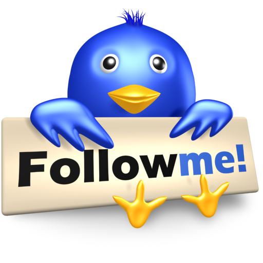 Follow, Me, Twitter Icon