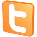 Orange, Twitter Icon