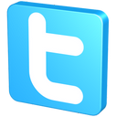 Blue, Twitter Icon