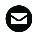 Email, Letter, Mail, Message, Monotone, Round Icon