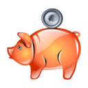 Bank, Money, Piggy, Saving Icon