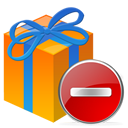 Delete, Gift, Present, Remove Icon