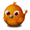 Animal, Bird, Firebird, Twitter Icon