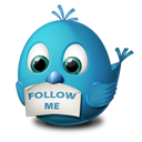 Animal, Bird, Follow, Me, Twitter Icon