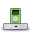 Apple, Dock, Green, Ipod Icon
