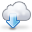 Arrow, Cloud, Download, Weather Icon