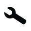 Monotone, Settings, Wrench Icon