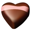 Candy, Chocolate, Hearts Icon