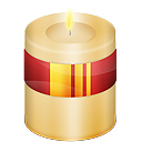 Candle, Christmas, Light Icon