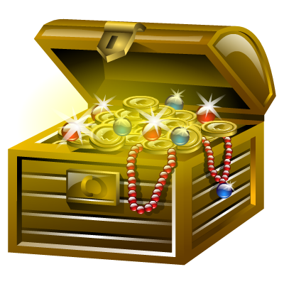 Gold, Treasure Icon