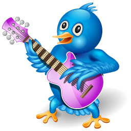 Guitar, Music, Twitter Icon