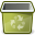 Bin, Empty, Recycle, Trash Icon