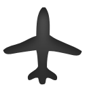 Airplane, Tourism Icon