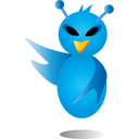 Alien, Bird, Twitter Icon