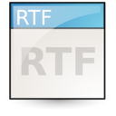 Application, Rtf Icon