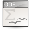 Application, Vnd.Oasis.Opendocument.Formula Icon