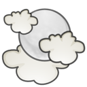 Clouds, Few, Night, Weather Icon