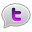 Bubble, Purple, Twitter Icon