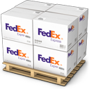 Boxes, Fedex, Shipping Icon