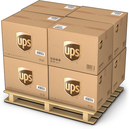Boxes, Shipping, Ups Icon