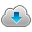 Cloud, Download, On Icon