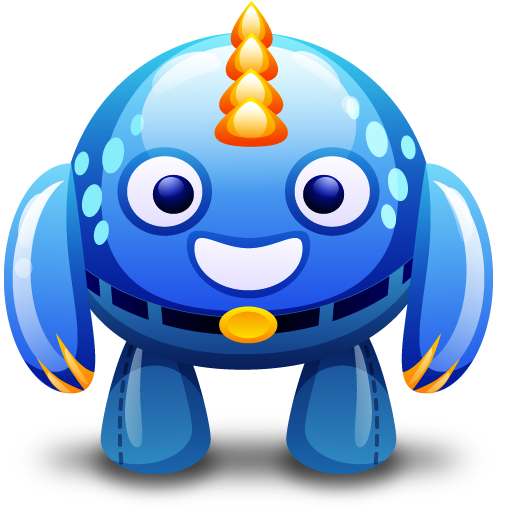 Blue, Monster Icon