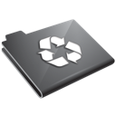 Grey, Recycle Icon