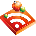 Christmas, Feed, Rss Icon