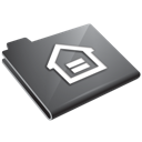 Folder, Grey, Home, House Icon