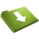 Arrow, Download, Folder Icon