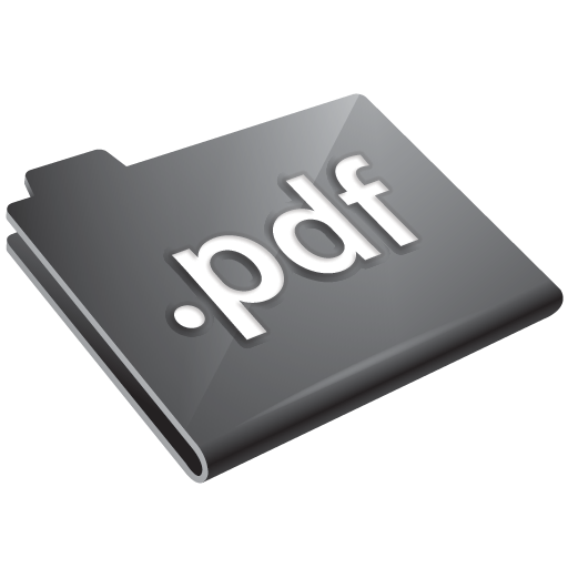 Folder, Grey, Pdf Icon