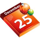 Calendar, Christmas, December Icon