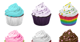 Cupcakes Icons