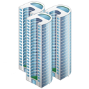 Apartments, Buildings, City, Company, Firm Icon