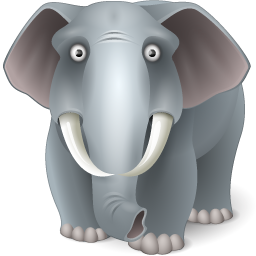 Animal, Elephant Icon