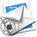 Email, Envelope, Mail, Stamp Icon