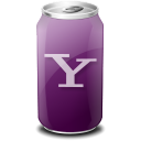 Drink, Texto, Web, Yahoo Icon