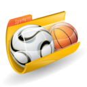 Basket, Folder, Soccer, Sport Icon