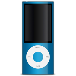 Apple, Blue, Ipod Icon