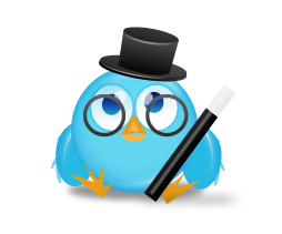 Bird, Magician, Twitter Icon