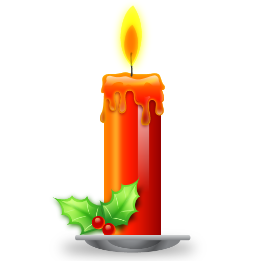 Candle, Christmas Icon