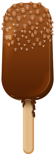 Chocolate, Cream, Ice Icon