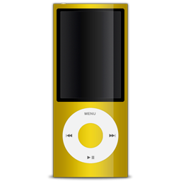 Apple, Ipod, Yellow Icon