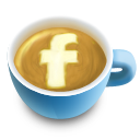 Coffee, Cup, Facebook, Latte Icon