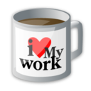 Coffee, Cup, Drink, Food, Love, My, Office, Work Icon