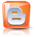 Blogger, Orange Icon