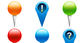 GPS Map Icons