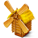 Grist, Mill, Windmill Icon