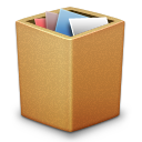 Cardbox, Full, Trash Icon